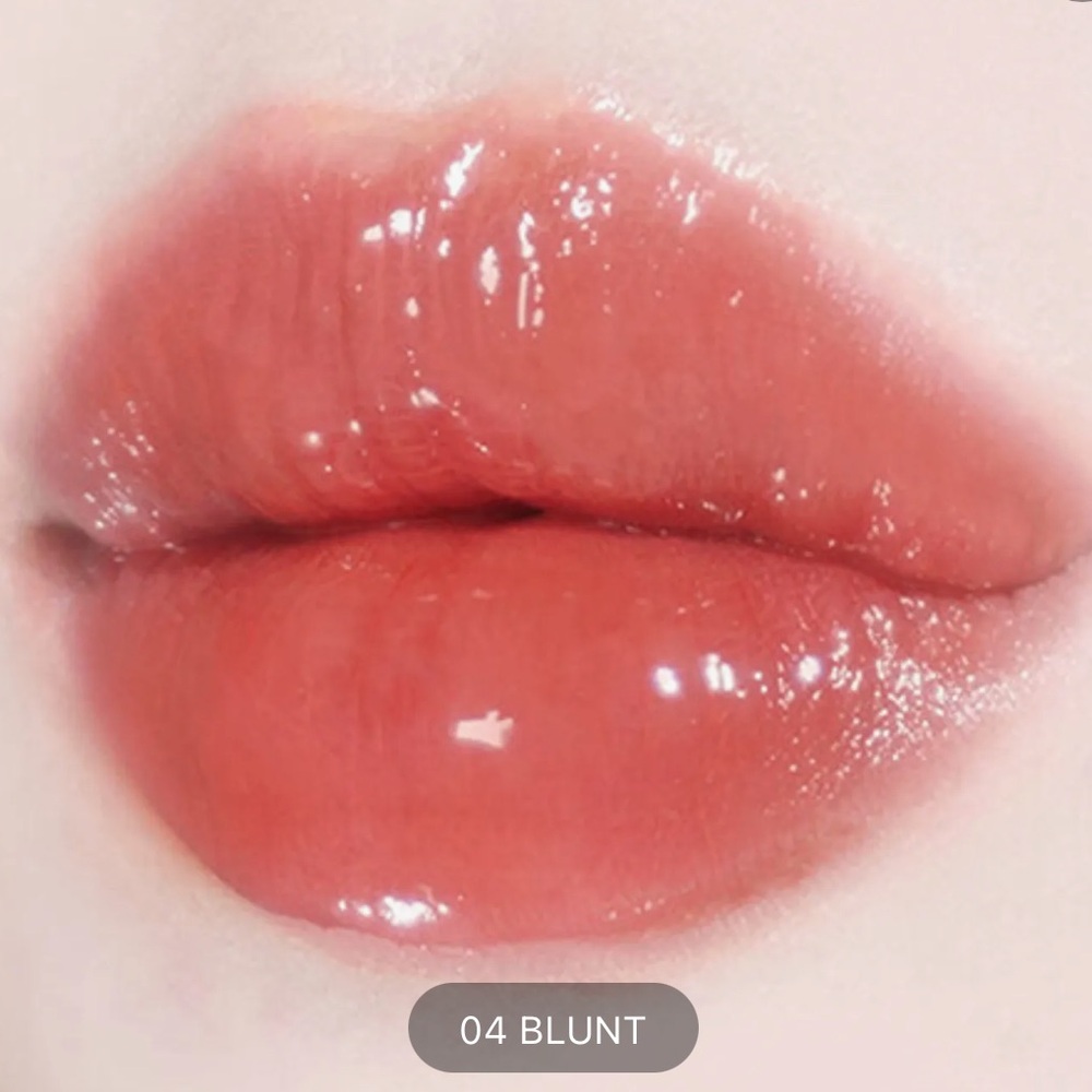 Holika Holika Korean beauty #Blunt Glossy Lip Balm peach extreme gloss Pink NWT